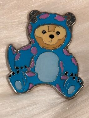 Disney Duffy the Bear dressed as Sulley-Monsters Inc- Costume Pin
